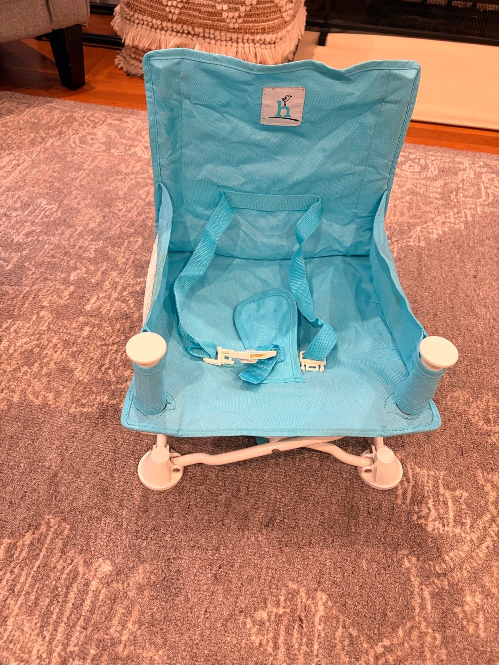 Hiccapop Omni boost chair - perfect for camping, the beach, or using as booster